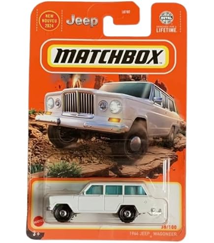 Amazon.com: Matchbox 1948 Willys Jeepster, Blue 10/100, HVL74